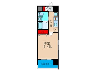 グランカーサ梅田北の物件間取画像